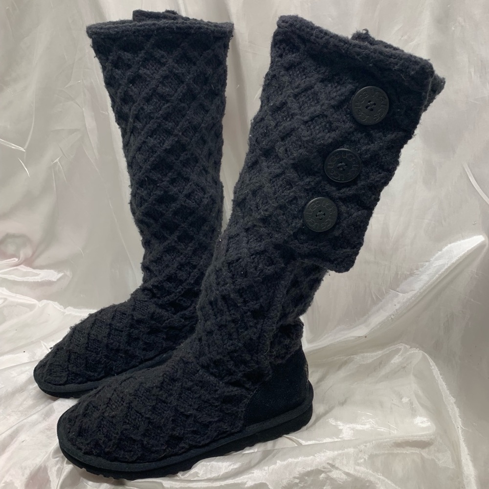 UGG Knit Lattice Cardy Boots